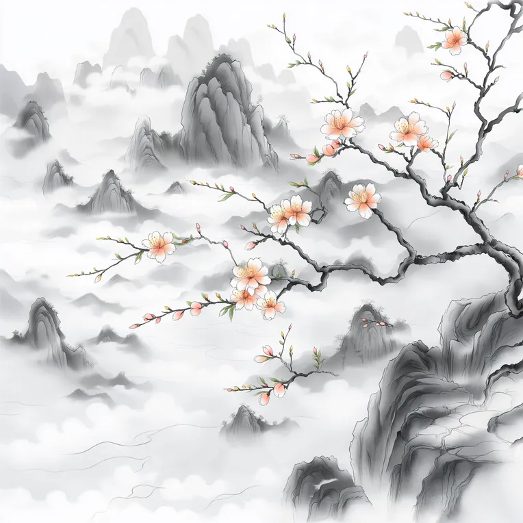 Chinese Style,Traditional Painting Media,Girl,LoRA,SDXL