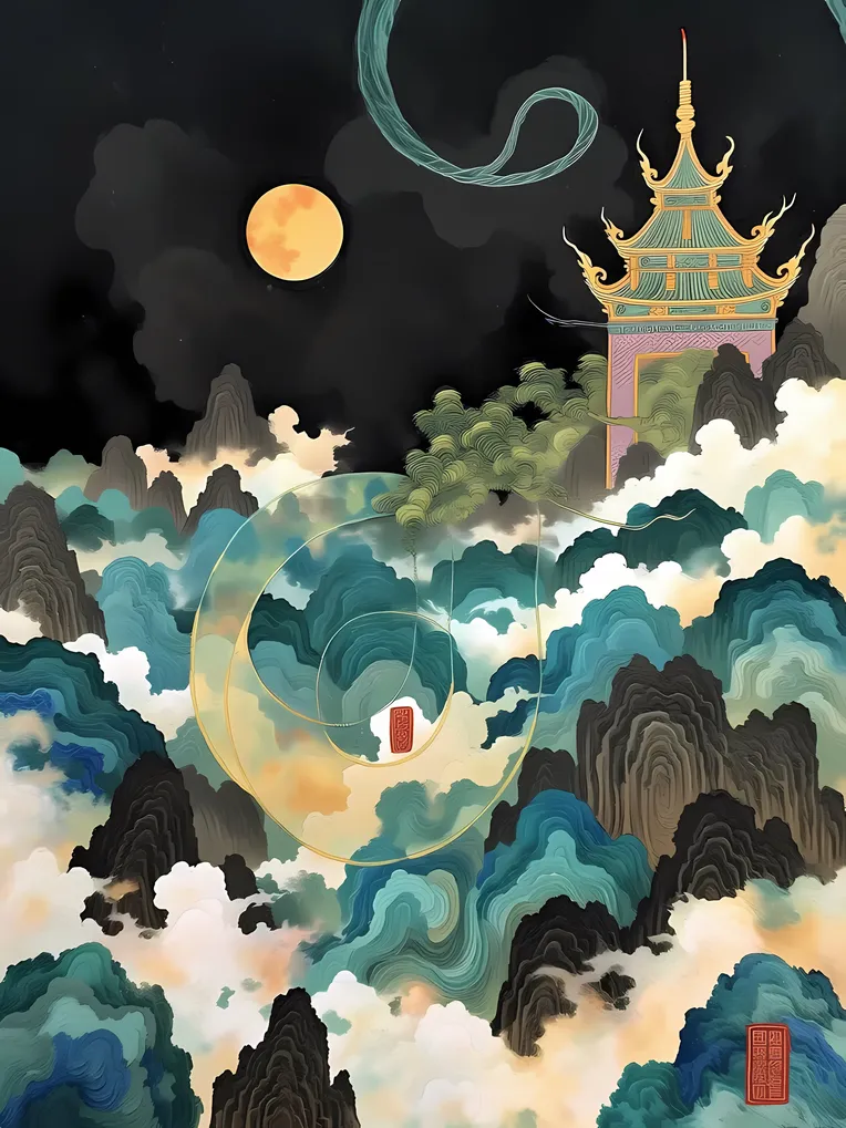 Illustration,Chinese Style,Style Boost,LoRA,FLUX.1