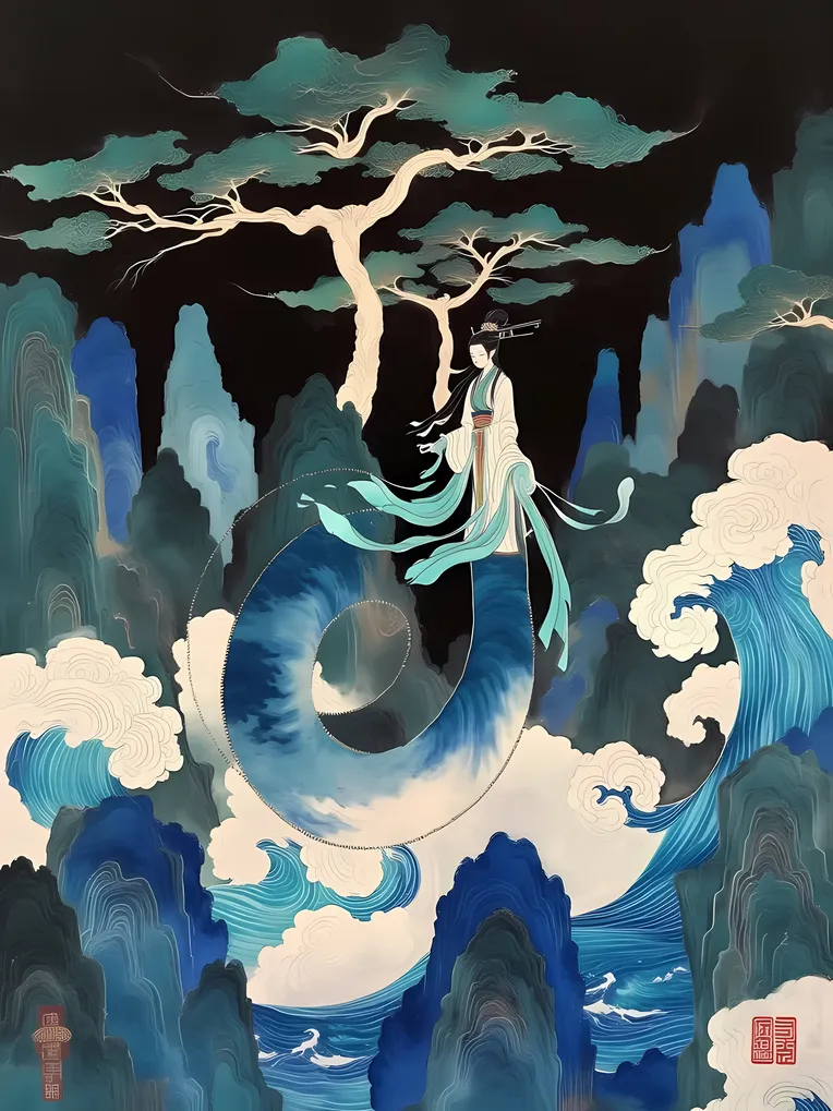 Illustration,Chinese Style,Style Boost,LoRA,FLUX.1