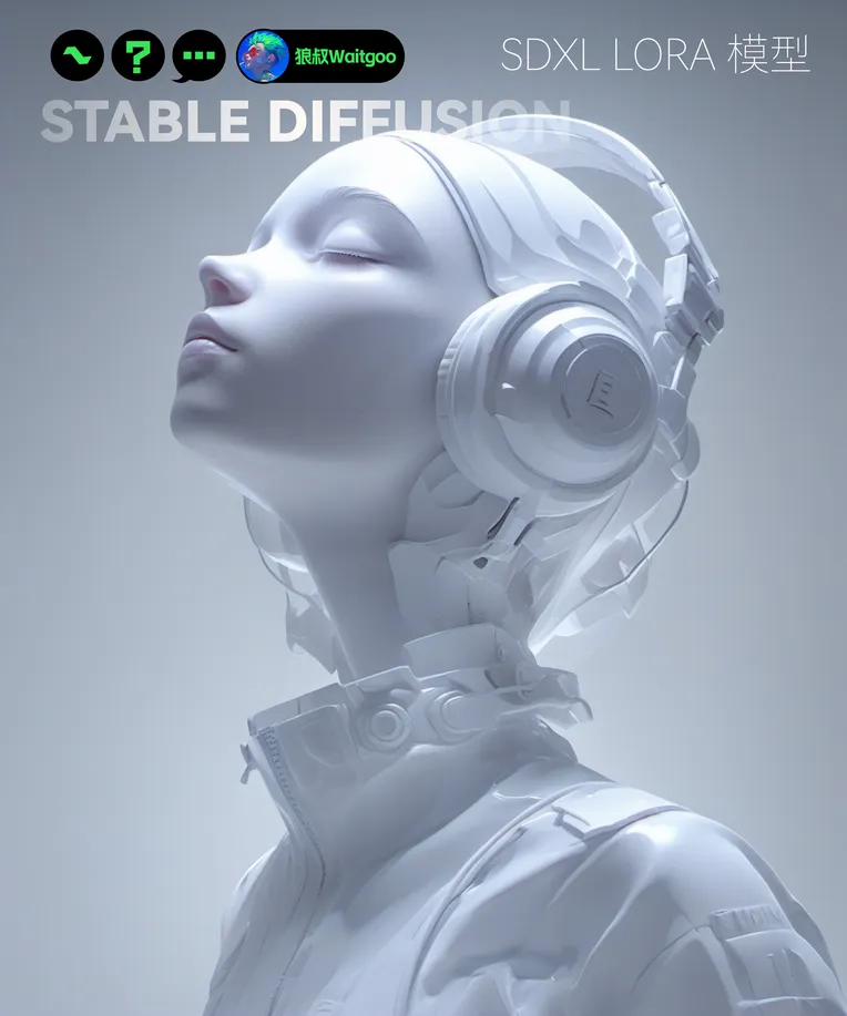 CGI style,Girl,Game Character Design,LoRA,SDXL