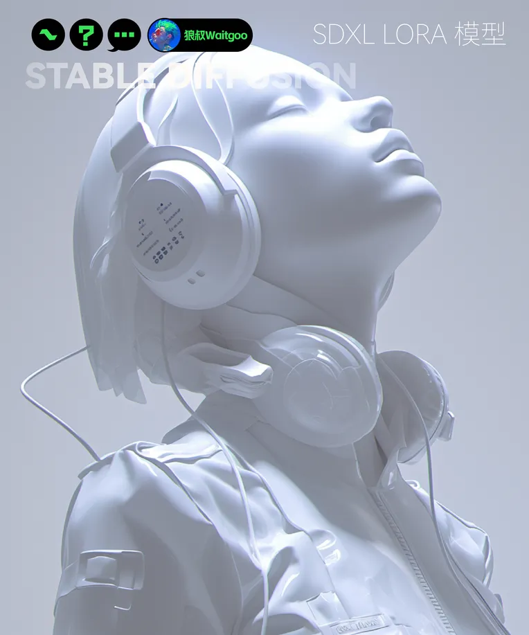 CGI style,Girl,Game Character Design,LoRA,SDXL