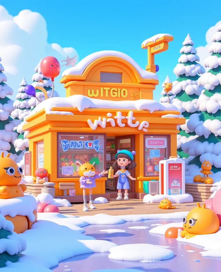 Cartoon style,Girl,Object Enhance,LoRA,FLUX.1