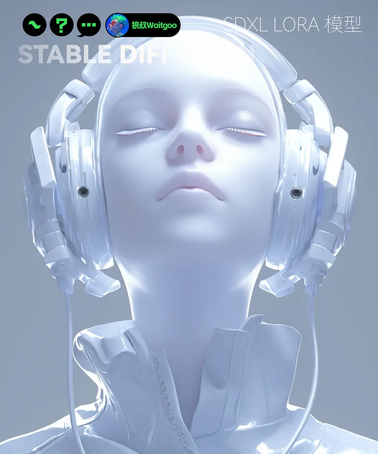 CGI style,Girl,Game Character Design,LoRA,SDXL