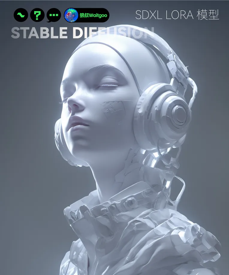 CGI style,Girl,Game Character Design,LoRA,SDXL