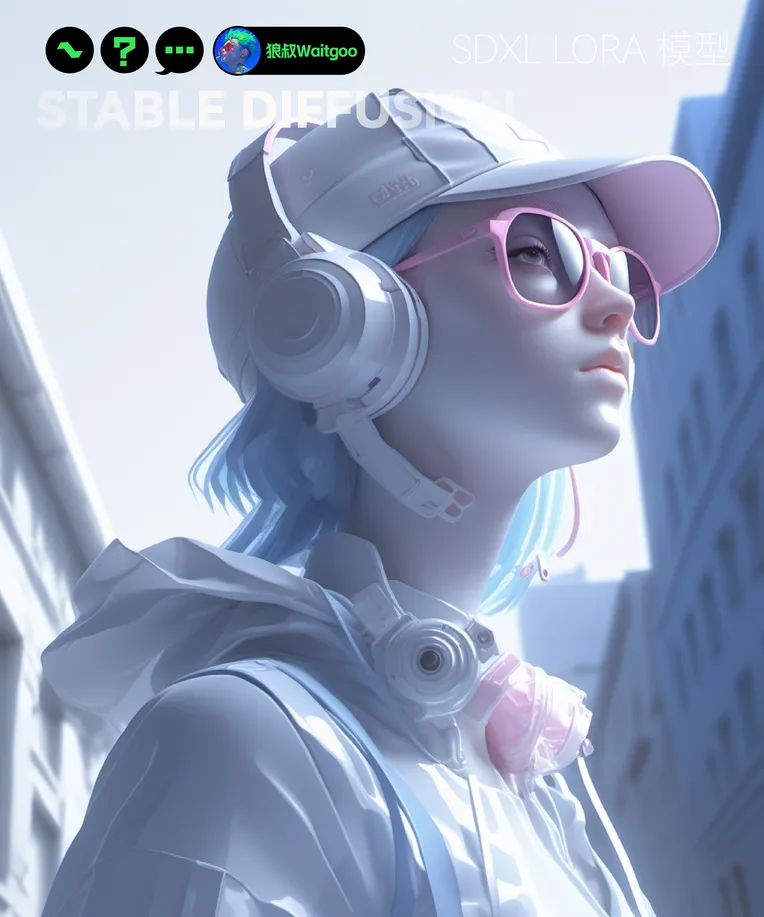 CGI style,Girl,Game Character Design,LoRA,SDXL