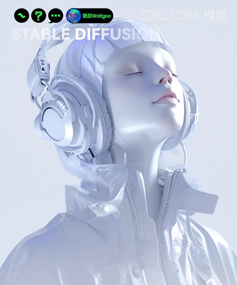 CGI style,Girl,Game Character Design,LoRA,SDXL