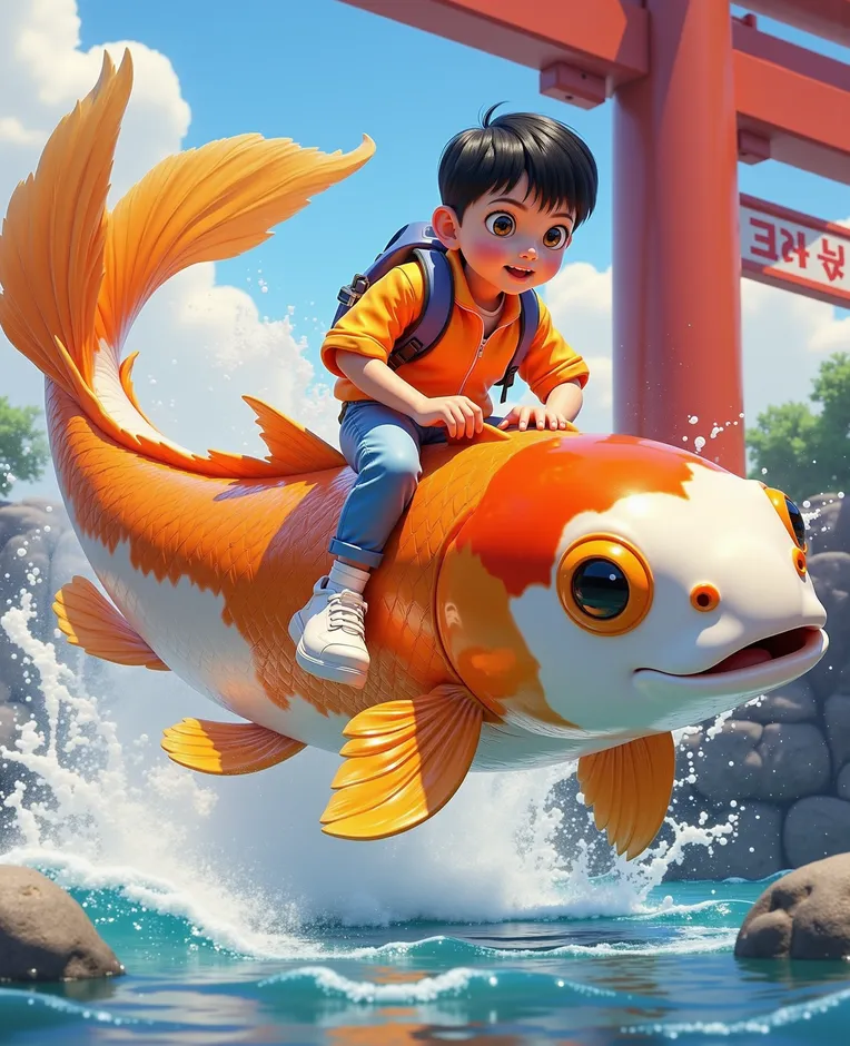 Cartoon style,Girl,Object Enhance,LoRA,FLUX.1