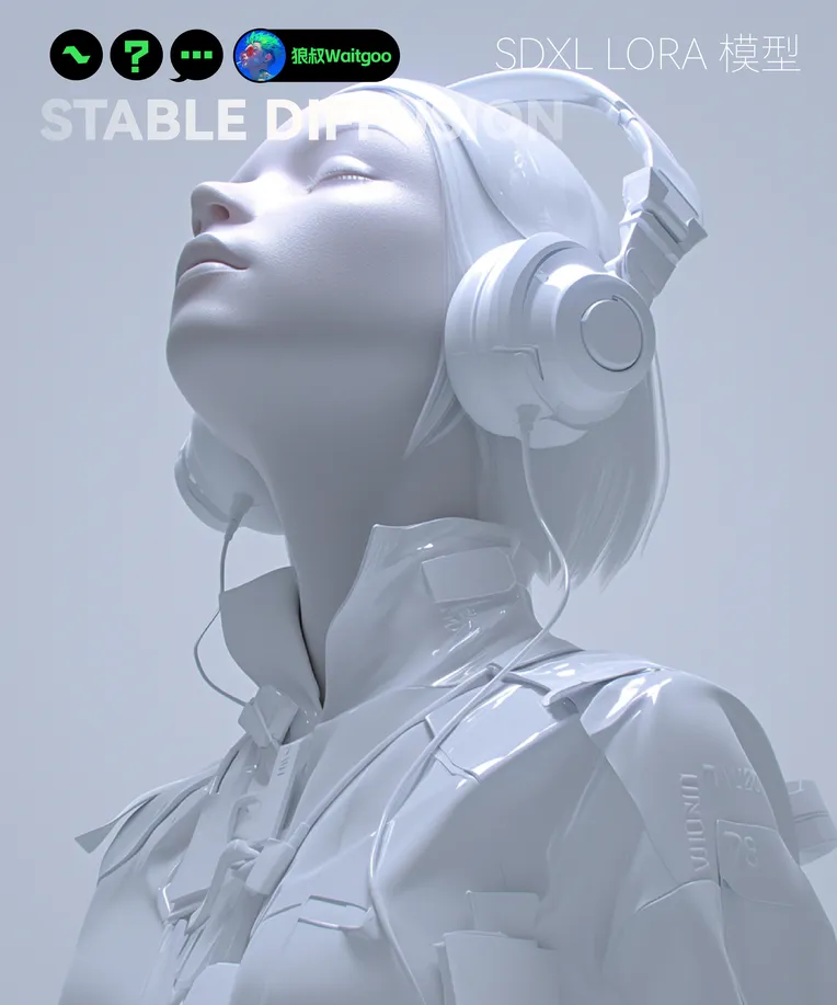 CGI style,Girl,Game Character Design,LoRA,SDXL