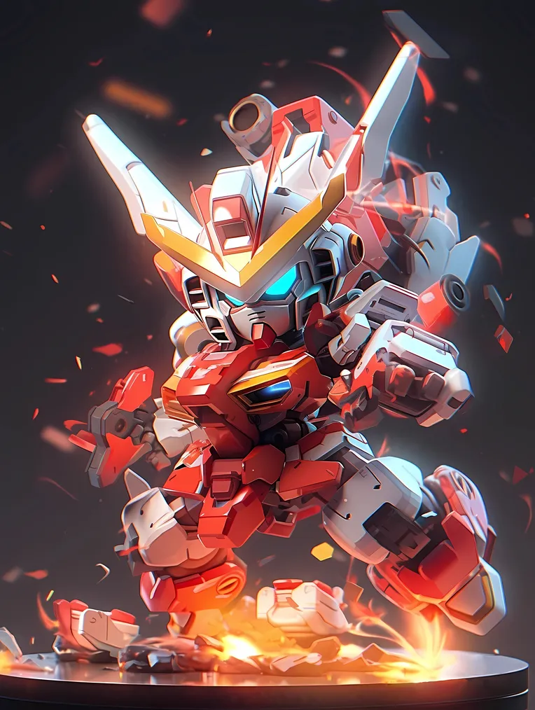 CGI style,Anime Character,Mecha,LoRA,FLUX.1