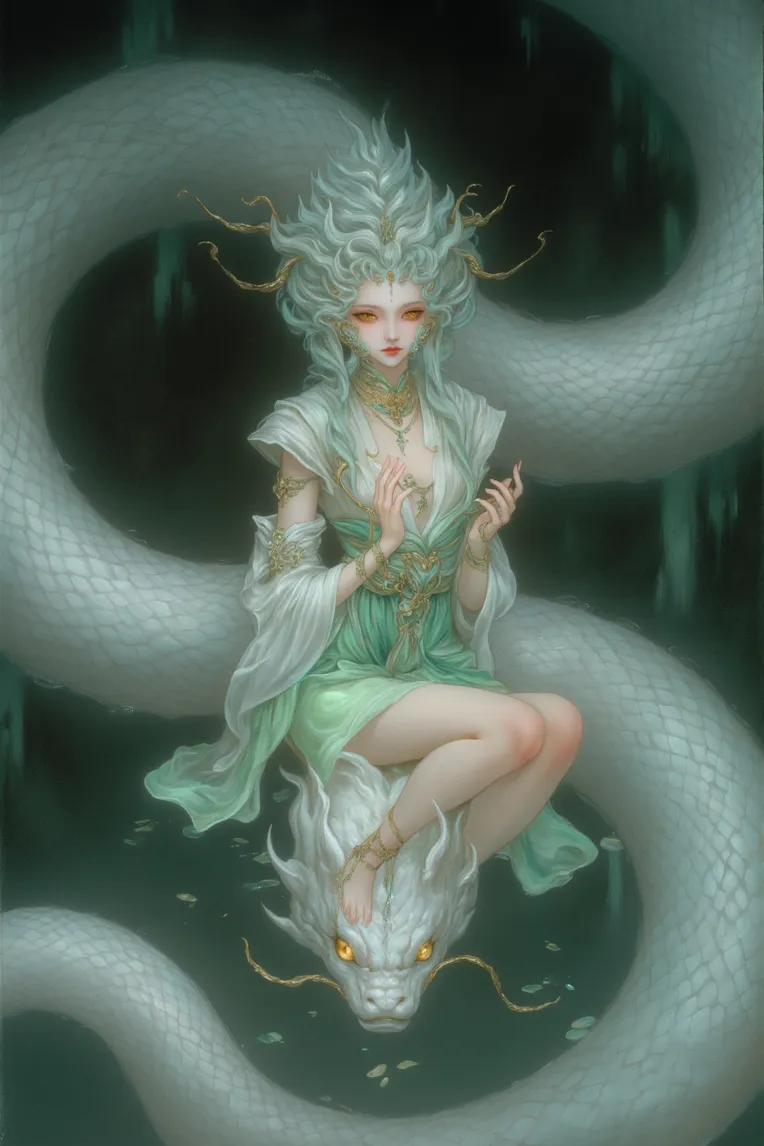Traditional Painting Media,Girl,LoRA,FLUX.1