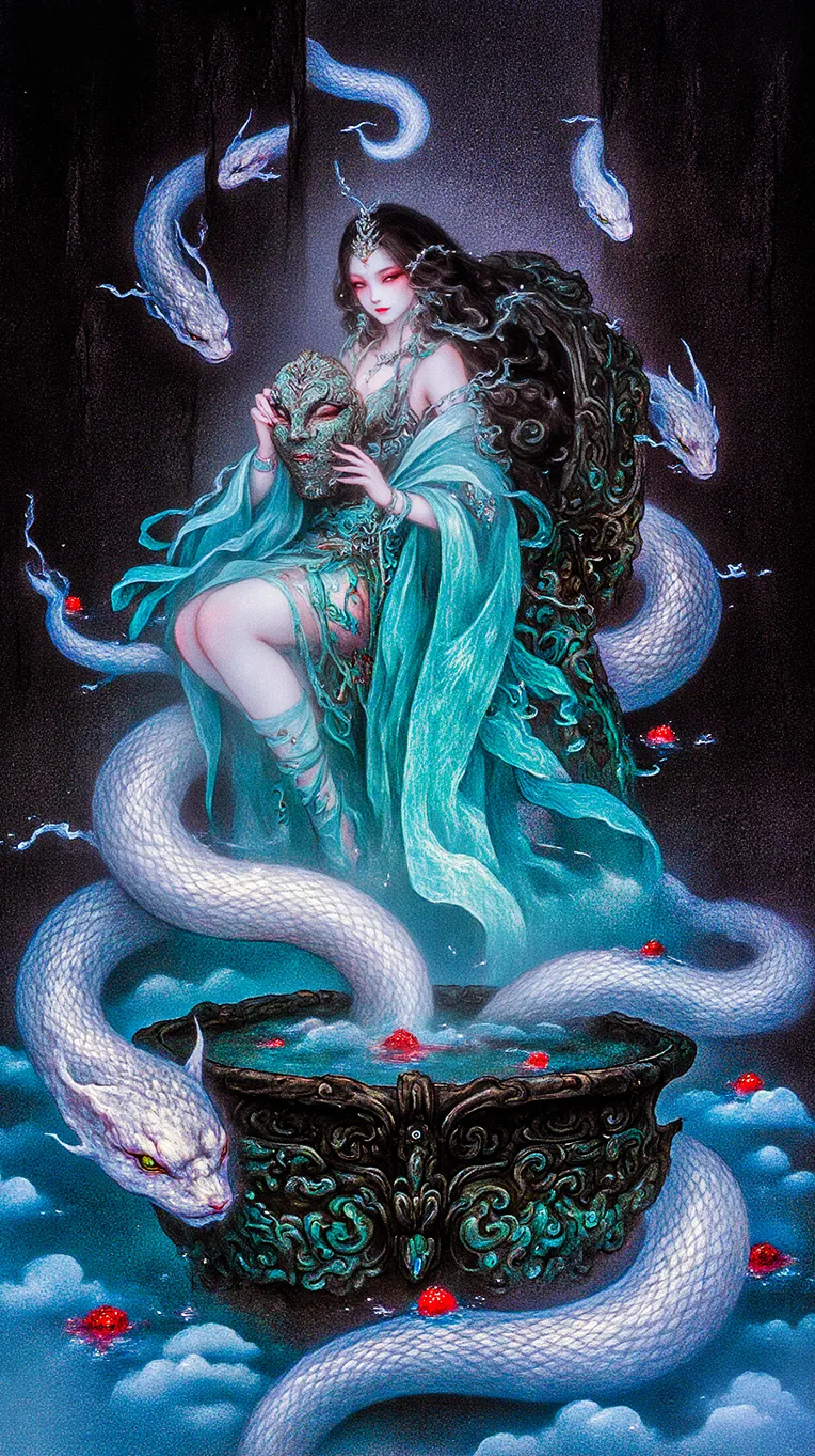 Traditional Painting Media,Girl,LoRA,FLUX.1
