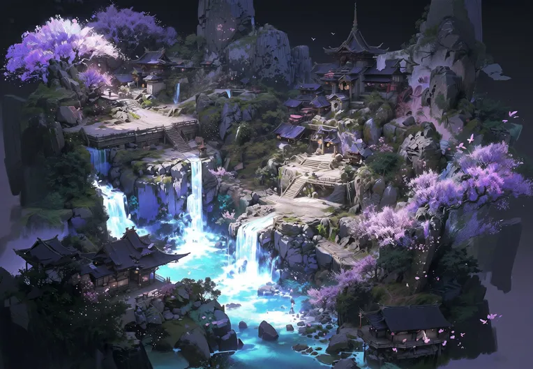 Chinese Style,Anime Scene,Space & Scene,LoRA,SD 1.5