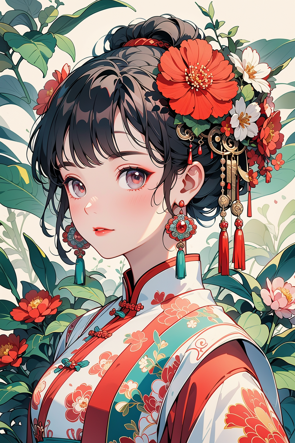 Stylish colorful beautiful illustration