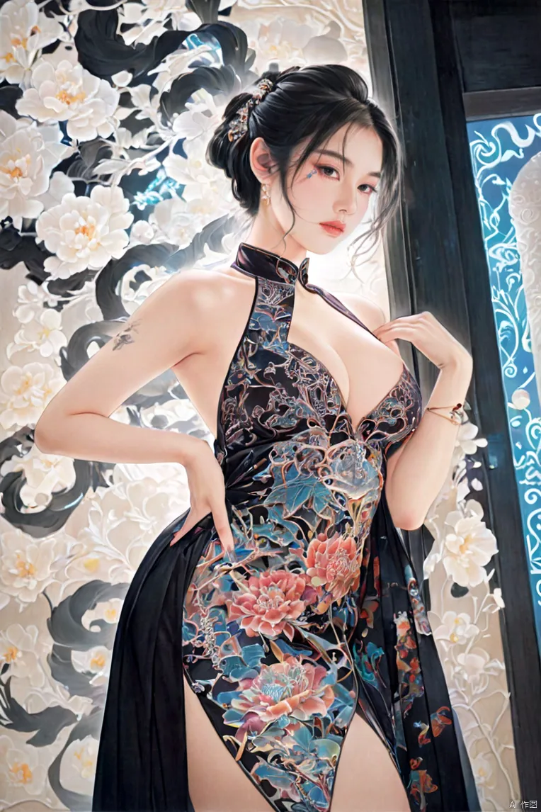 Hand-Drawn,Traditional Painting Media,Girl,LoRA,SD 1.5