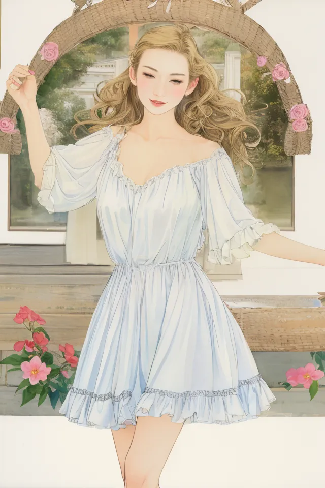 Chinese Style,Traditional Painting Media,Girl,LoRA,SD 1.5