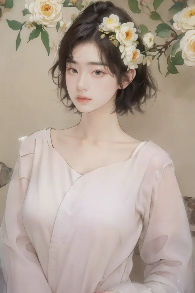 Chinese Style,Traditional Painting Media,Girl,Checkpoint,SD 1.5