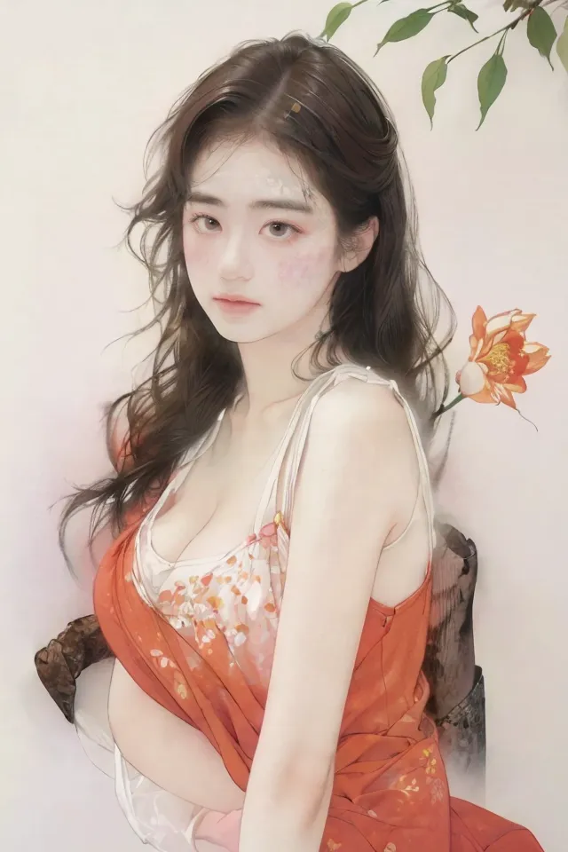 Chinese Style,Traditional Painting Media,Girl,LoRA,SD 1.5