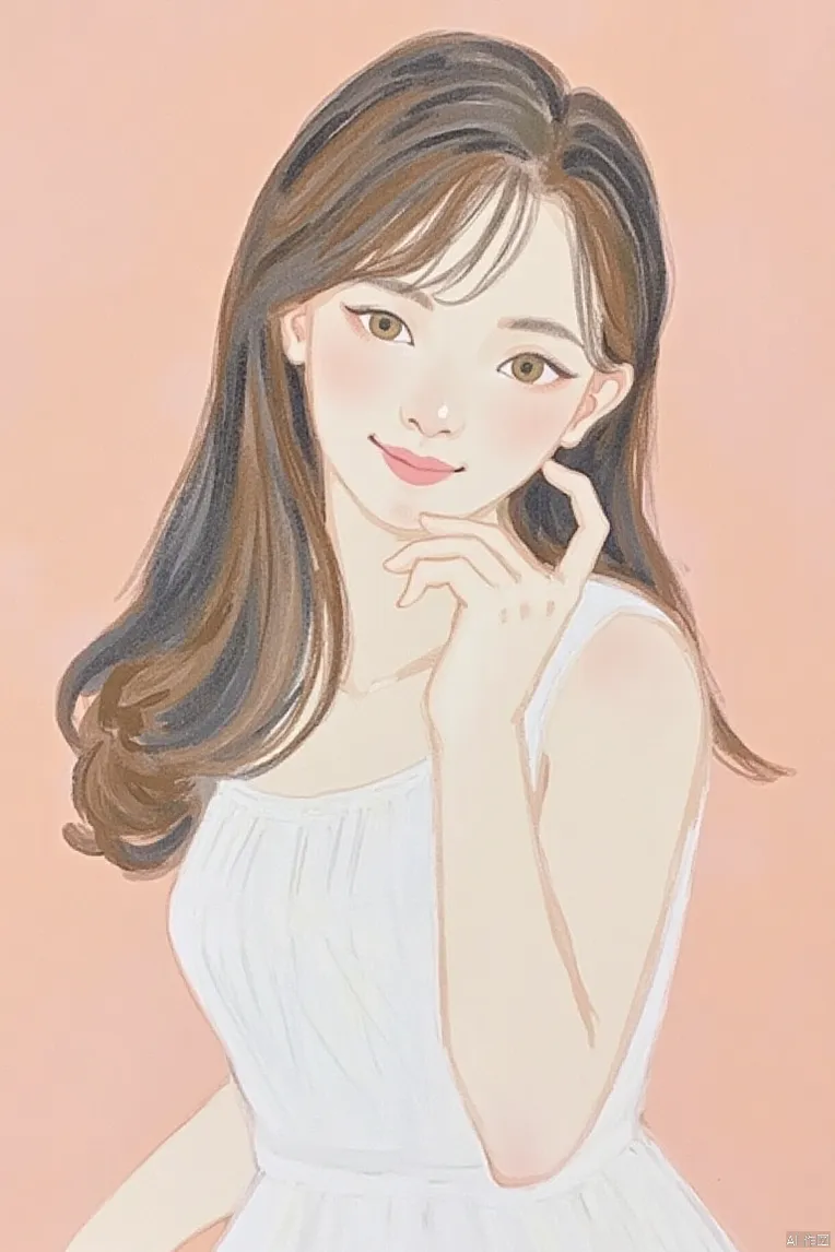 Flat Illustration,Girl,Style Boost,LoRA,FLUX.1