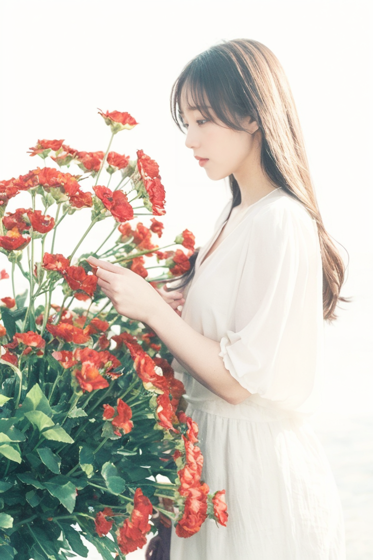 Real photo with heavy filter, large model. 3