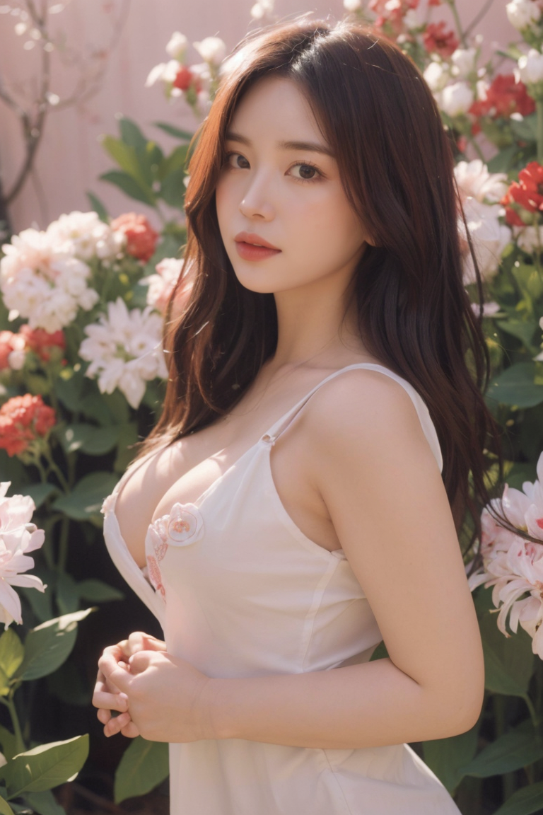 Asian beauty face model 3 2
