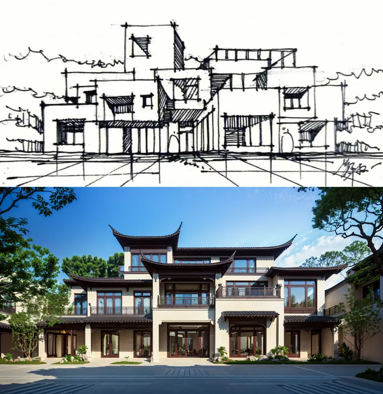 Realistic,Landscape Design,Building,LoRA,SD 1.5