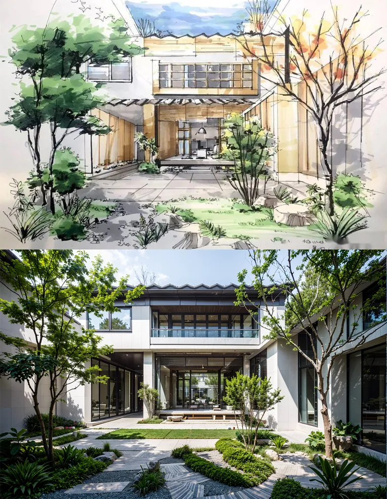 Realistic,Landscape Design,Building,LoRA,SD 1.5