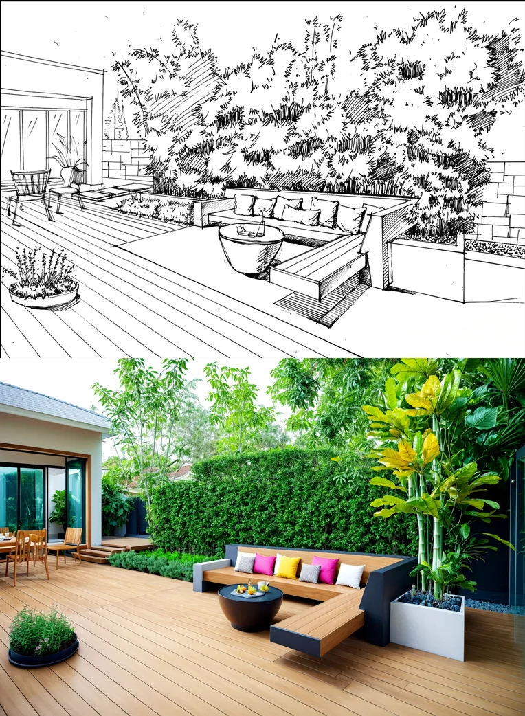 Realistic,Landscape Design,Space & Scene,LoRA,SD 1.5