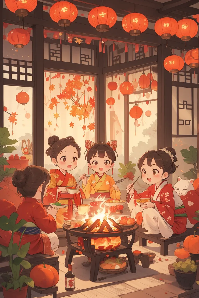 Chinese Style,Traditional Painting Media,Girl,LoRA,SD 1.5