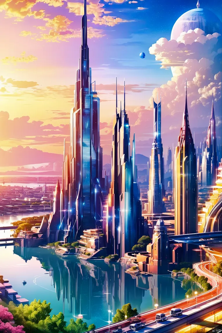 CGI style,Anime Style,Building,LoRA,SD 1.5