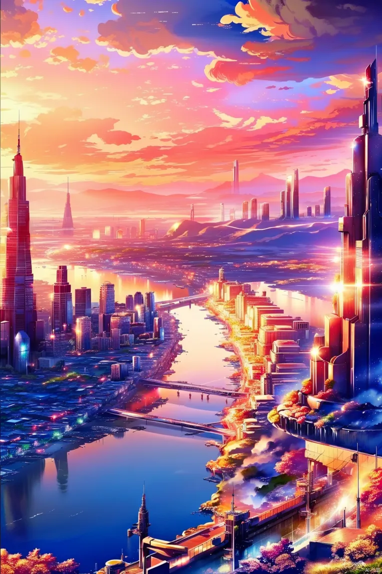 CGI style,Anime Style,Building,LoRA,SD 1.5