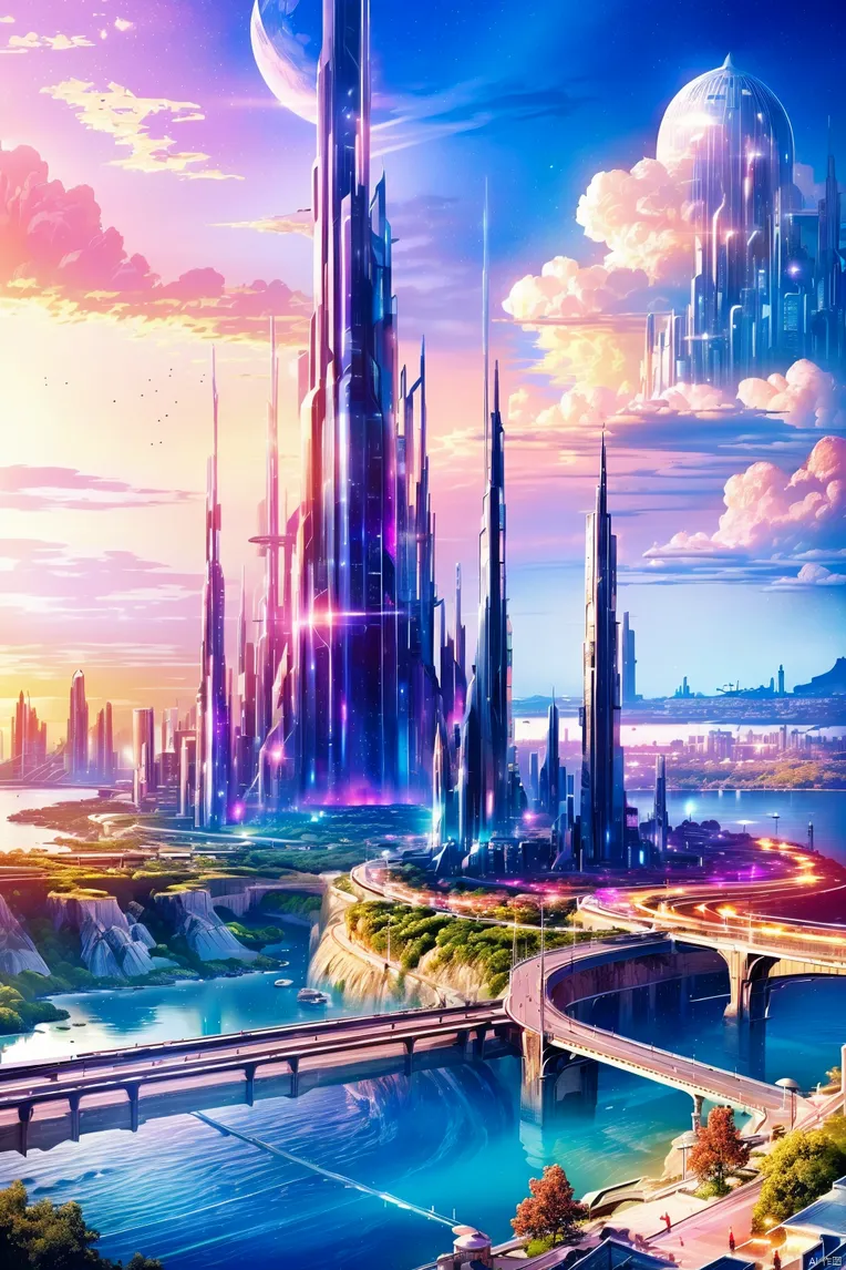 CGI style,Anime Style,Building,LoRA,SD 1.5