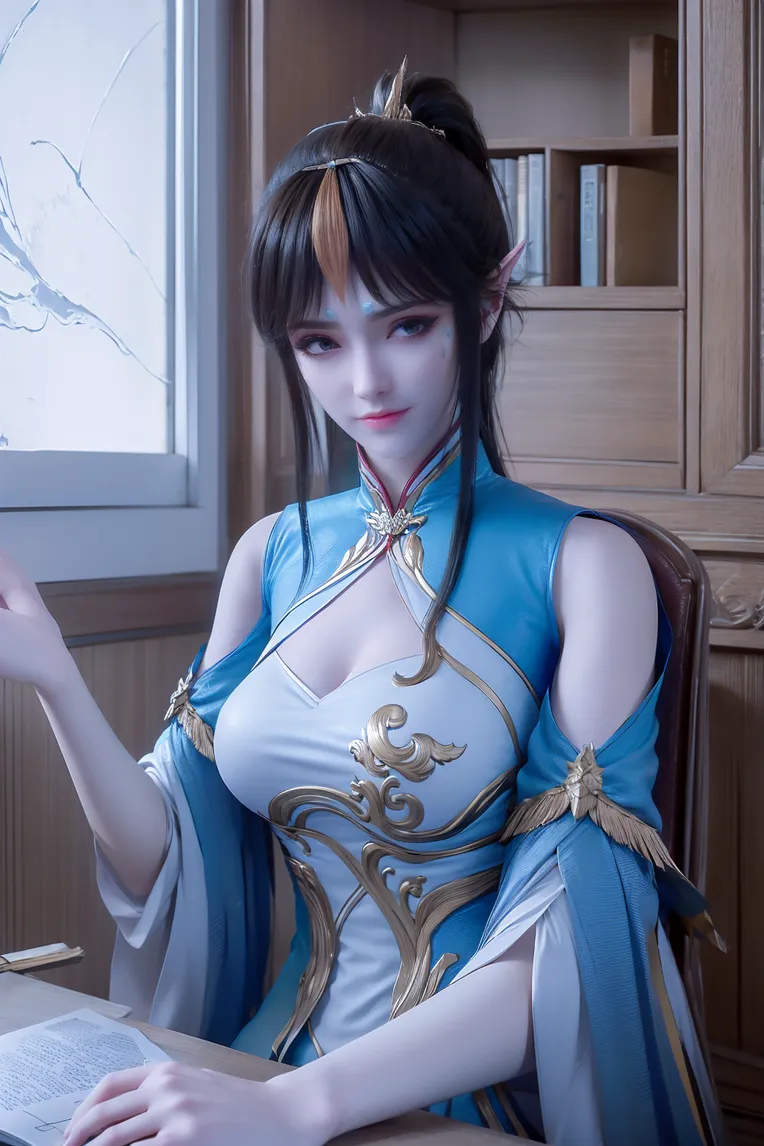 CGI style,Anime Character,Girl,LoRA,SD 1.5