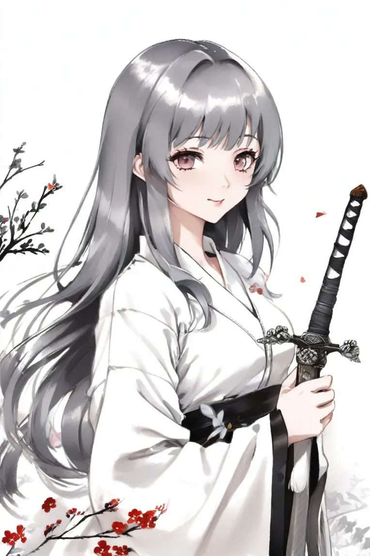 Realistic,Traditional Painting Media,Girl,LoRA,HunyuanDiT v1.2