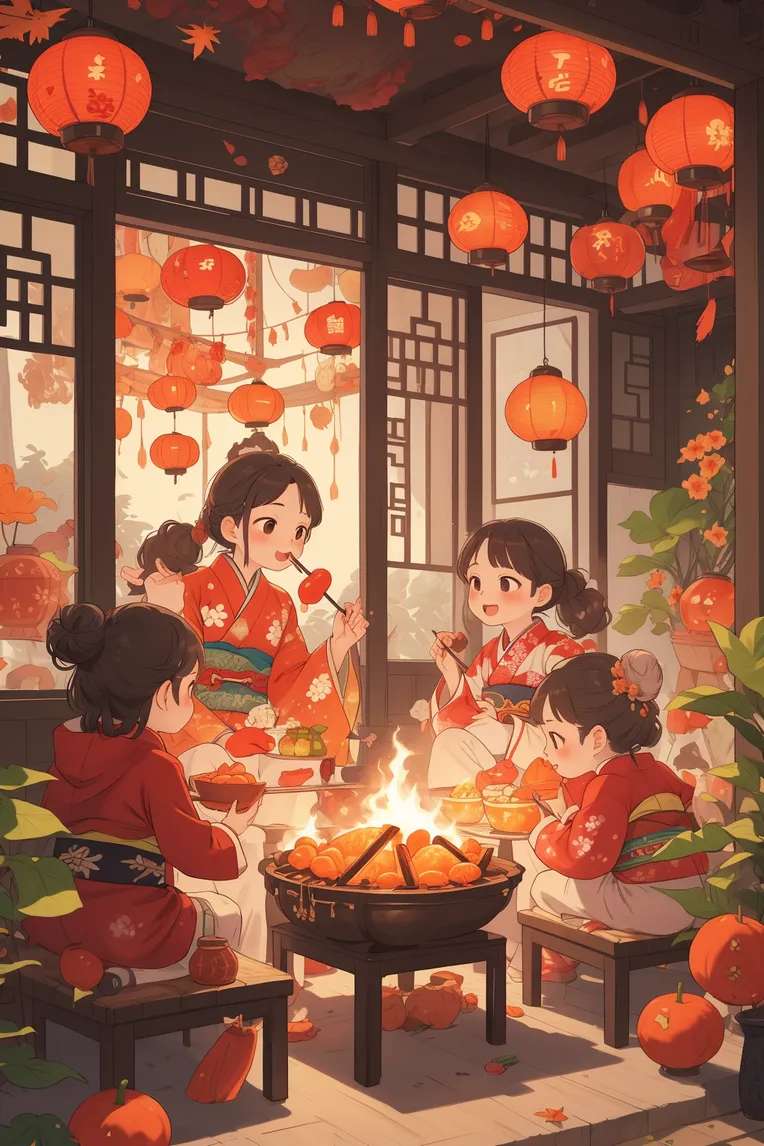 Chinese Style,Traditional Painting Media,Girl,LoRA,SD 1.5