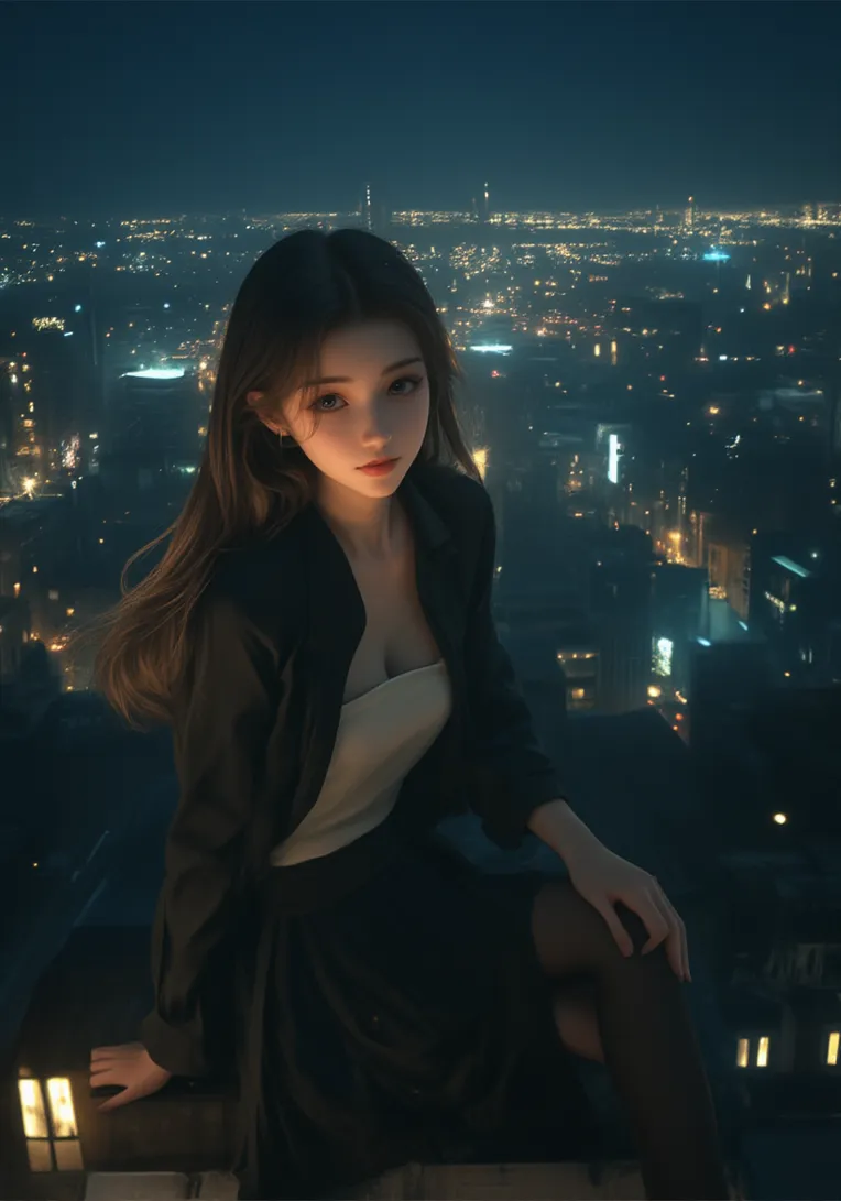 CGI style,Anime Character,Girl,LoRA,FLUX.1