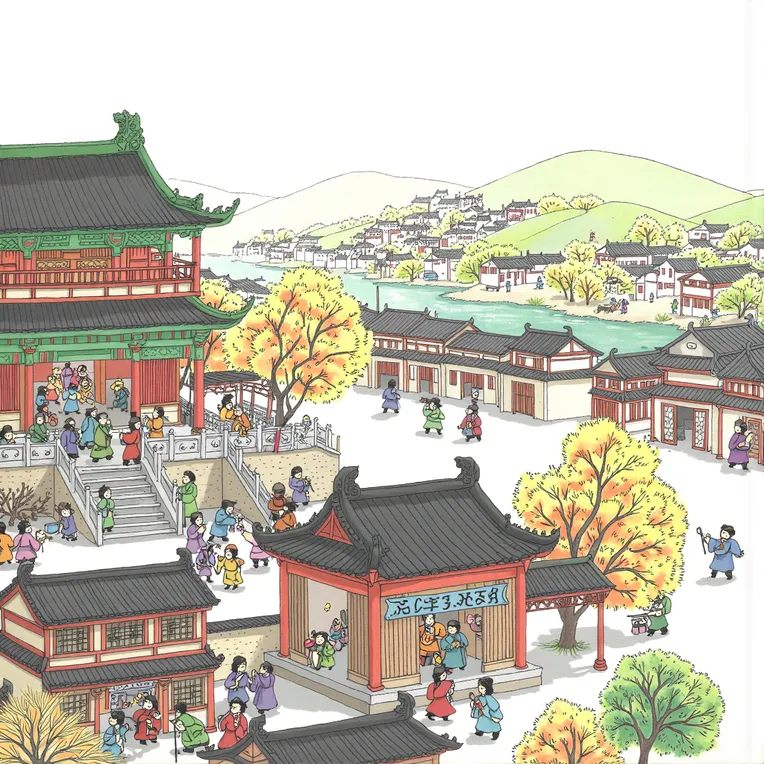 Traditional Painting Media,Building,Object Enhance,LoRA,FLUX.1