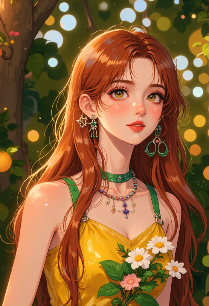 Anime Character,Girl,Physical/Facial feature,Workflow,