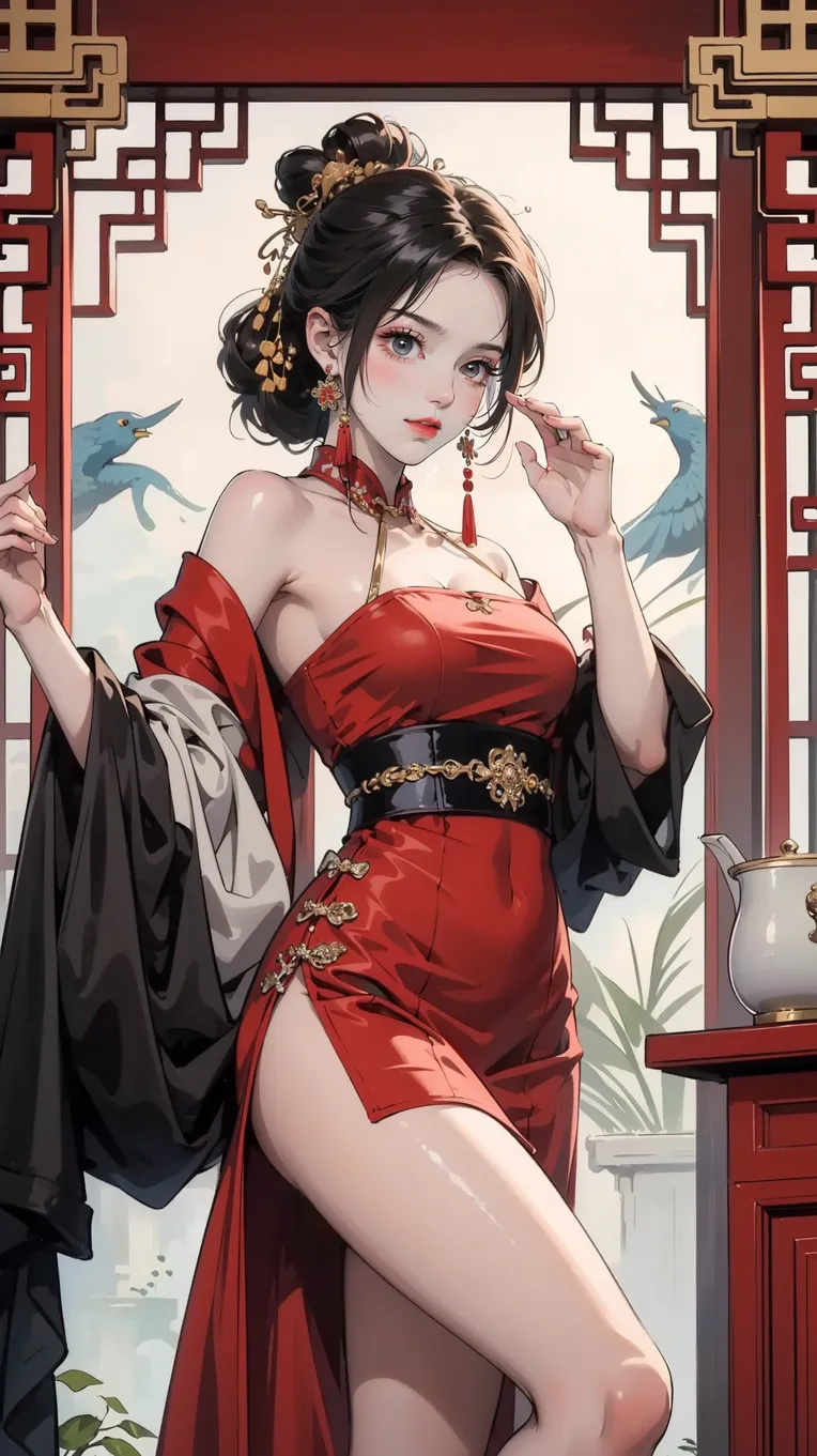 Anime,Anime Character,Chinese Style,Checkpoint,SD 1.5