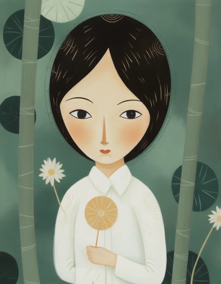 Classic Painting,Kids' Illustration,Girl,LoRA,FLUX.1