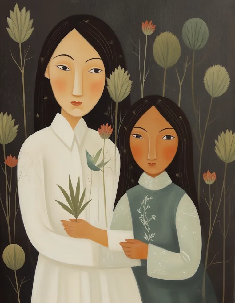 Classic Painting,Kids' Illustration,Girl,LoRA,FLUX.1