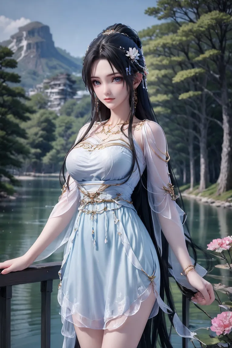 CGI style,Anime Character,Girl,LoRA,SD 1.5
