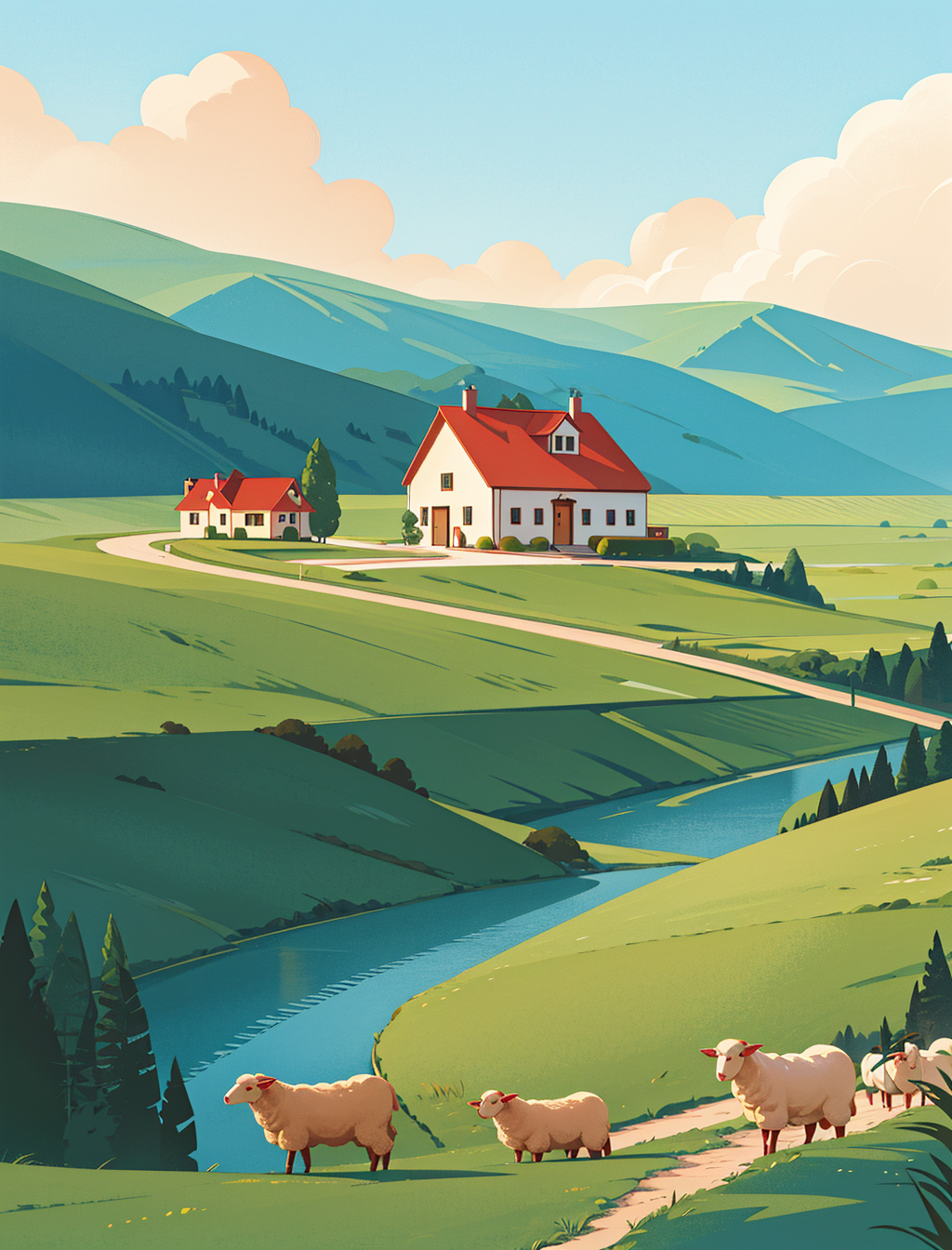 CJ_Illustration | vector style flat illustration v1.0