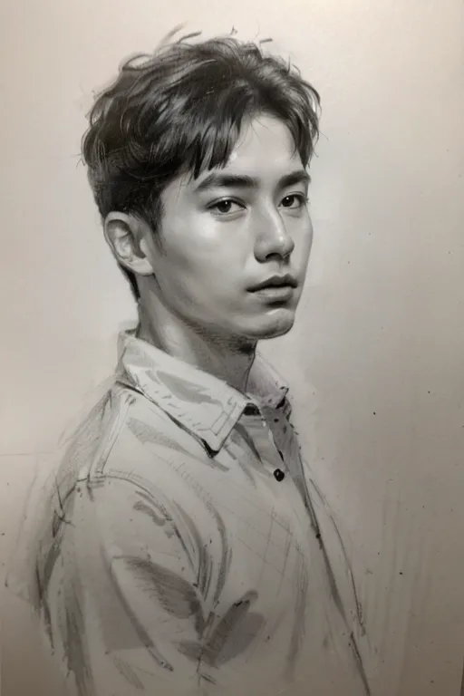 Hand-Drawn,Traditional Painting Media,Girl,LoRA,SD 1.5