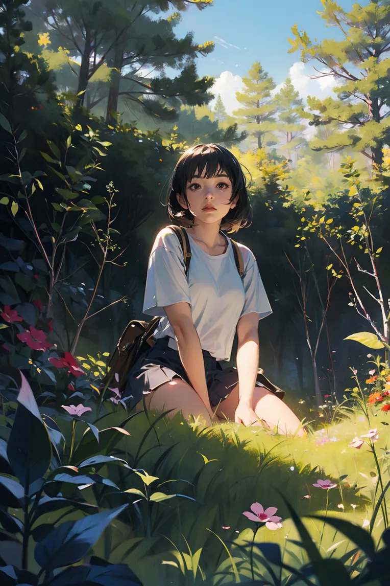 Anime Style,Hand-Drawn,Girl,LoRA,SD 1.5