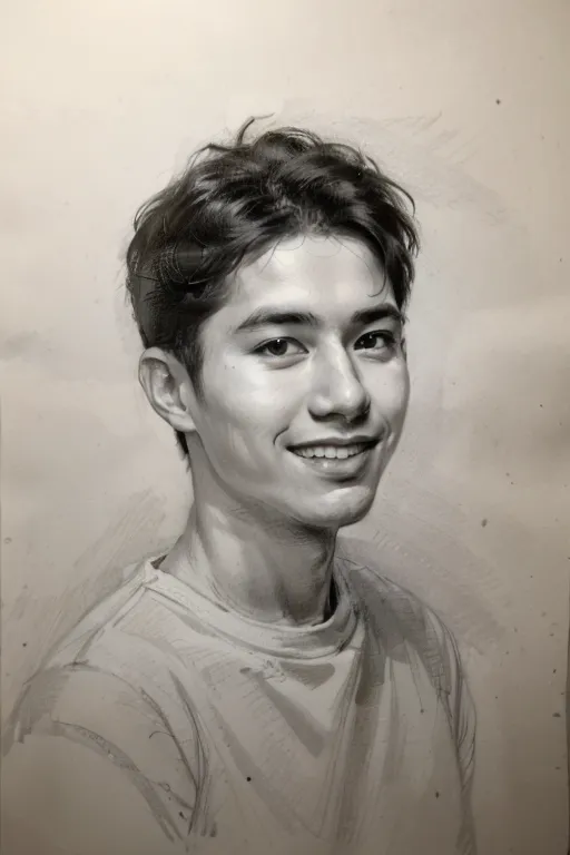 Hand-Drawn,Traditional Painting Media,Girl,LoRA,SD 1.5