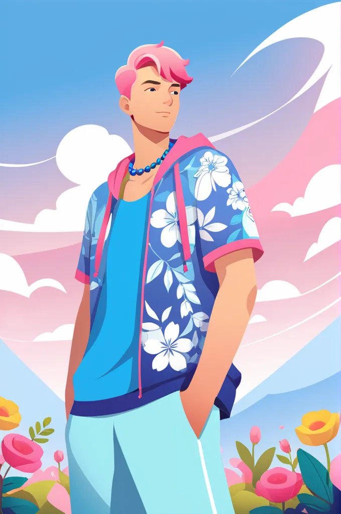 Flat,Flat Illustration,Girl,LoRA,SDXL