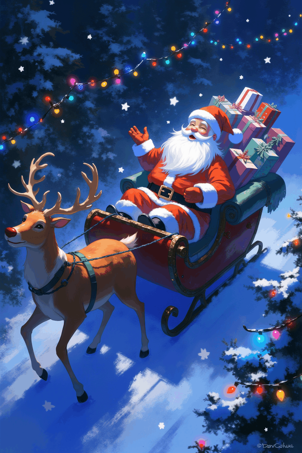 Traditional Painting Media,Boy,Object Enhance,LoRA,FLUX.1