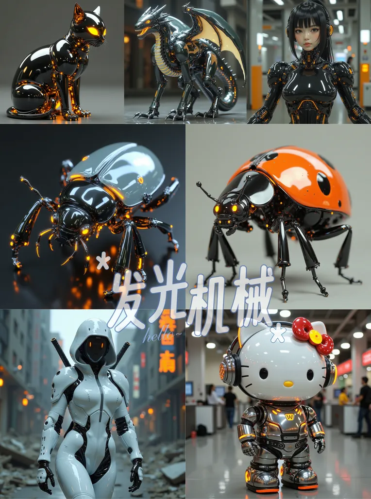 Anime Style,Style Boost,Mecha,LoRA,FLUX.1