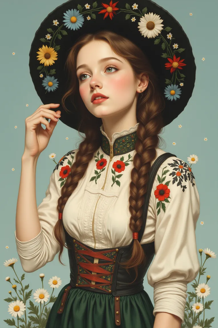 Illustration,Girl,Style Boost,LoRA,FLUX.1