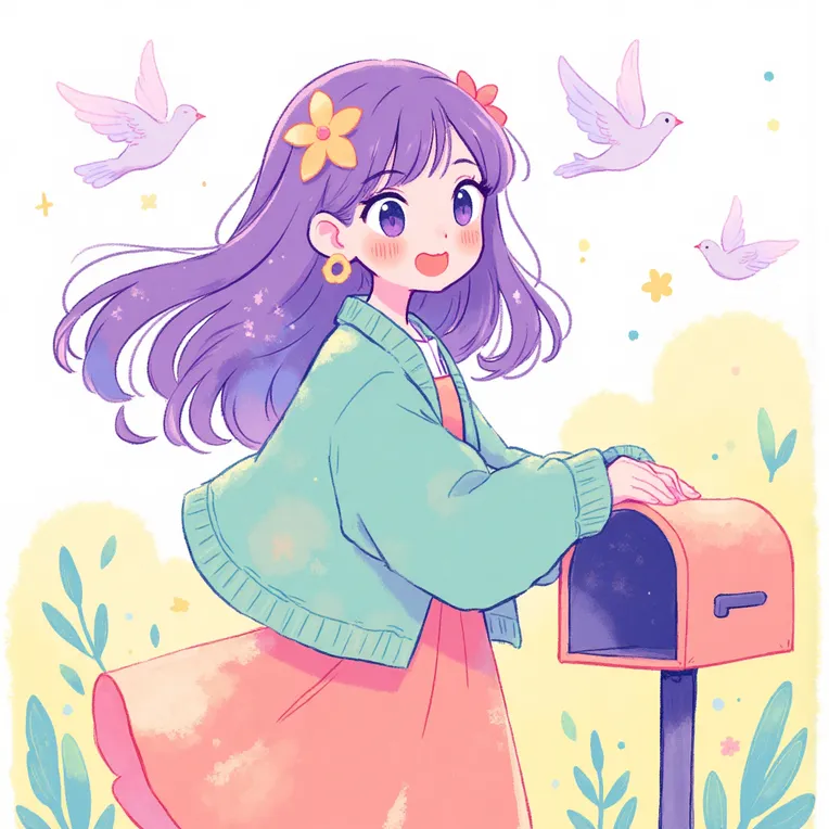 Anime Style,Girl,Element Boost,LoRA,FLUX.1